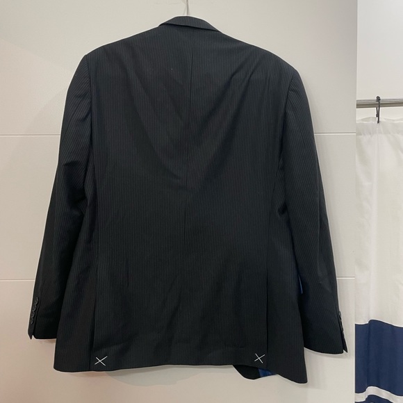 Men’s Striped Suit Jacket - Picture 2 of 2